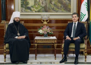 نێچیرڤان بارزانی بۆ مەتران ئەنتۆنی: هەرێما كوردستانێ شانازیییێ ب كولتوورێ پێكڤەژیانێ دناڤبەرا پێكهاتەیاندا دبەت