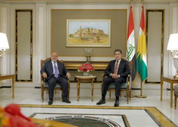 نێچیرڤان بارزانی و حەیدەر عەبادی: دڤێت ئاریشەیێن هەولێر و بەغدا ب لێكتێگەهشتنێ بهێنە چارەسەركرن