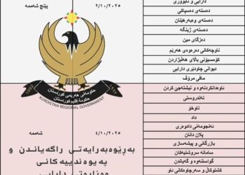 لیستا مووچه‌یێ هه‌یڤا حه‌فت هاته‌ به‌لاڤكرن