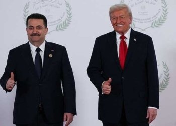 سوودانى 15 ملیۆن دۆلار بۆ گرتنا وێنەكی دگەل ترەمپی مەزاختینە