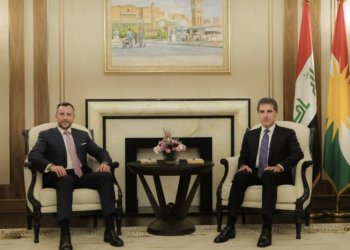 نێچيرڤان بارزانى و باليۆزێ ئيتاليا ڕه‌وشا کوردستانێ گۆتۆبێژكر