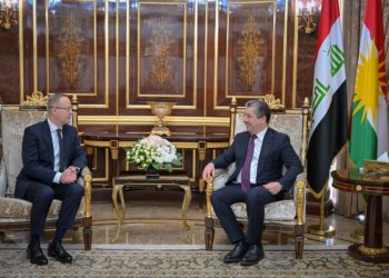 مەسرور بارزانی پێشوازی ل بالیۆزێ نوو یێ فینلەندا ل عیراقێ كر