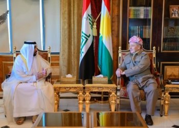 سەرۆك بارزانی پێشوازی ل كونسۆلێ گشتییێ نوو یێ ئیمارات ل هەولێرێ كر