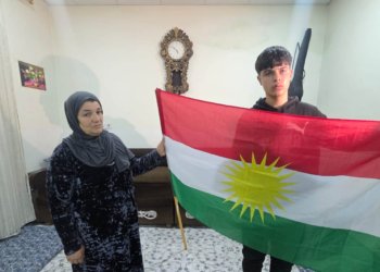ئالان حەمەسەعید: ئەز دێ خەرجییێن خواندنا وی قوتابی مەزێخم یێ ژبەر چێكرنا ئالایێ کوردستانێ هاتییە دەرێخستن