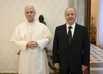 سەرۆک بارزانی و پاپایێ ل ڤاتیکان؛ دوپاتی  ل سەر ئاشتی و تەناهییێ هاتە کرن