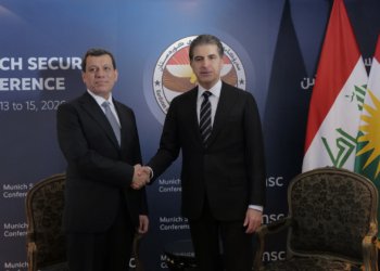 نێچیرڤان بارزانی و مەزلووم عەبدی ل میۆنشن كۆمبوون