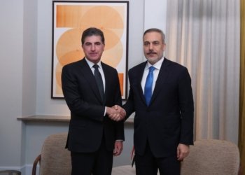 نێچیرڤان بارزانی و هاكان فیدان ب تلەفۆنێ ئاخڤتن