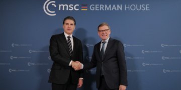 نێچیرڤان بارزانی بۆ وەزیرێ دەرڤە یێ ئەلمانیا: سوپاسییا ئەلمانیا دكەین