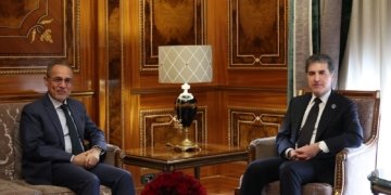 نێچیرڤان بارزانی و بەرپرسێ نەتەوەیێن ئێكگرتی ل عیراقێ: گرنگە كۆمەلگەها نێڤدەولەتی ل سەر پشتەڤانیكرنا عیراقێ و هەرێما كوردستانێ یا بەردەوامبیت