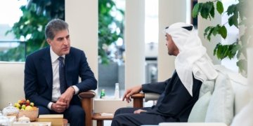 نێچیرڤان بارزانی و سەرۆكێ ئیماراتێ: دڤێت پێكڤە كار بۆ پاراستنا سەقامگێرییا دەڤەرێ بهێتە كرن