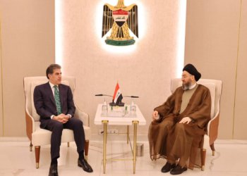 عەمار حەکیم و نێچیرڤان بارزانی کۆمبوون