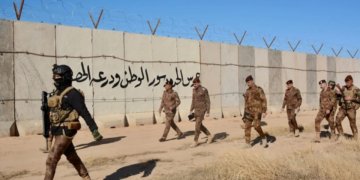 عیراقێ 300 كیلۆمەترێن سنوورێ خۆ دگەل سووریا كۆنكریت كرینە