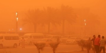 ل شەمبییێ پێلەكا تۆزبارینێ دێ هەرێما كوردستانێ ڤەگریت