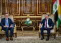 مەسرور بارزانی پێشوازی ل شیره‌تكارێ سەرۆکوەزیرێ عیراقێ كر