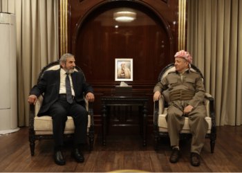 سەرۆک بارزانی و سەلاحەددین بەهائەدین دانوستاندن ل دۆر ڕەوشا سیاسییا هەرێمێ و عیراقێ كرن