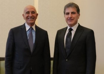 نێچیرڤان بارزانی: چەندین بابەتێن گرنگ دگەل تۆم باراكی دێ هێنە گوتوبێژكرن
