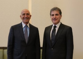 پەیامەک ژ نێچیرڤان بارزانی بۆ تۆم باراکی