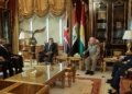 سەرۆك بارزانی پێشوازی ل بالیۆزێ بریتانیا ل عێراق كر
