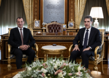کۆنسولێ گشتییێ فرەنسا سوپاسییا نێچیرڤان بارزانی كر