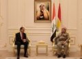 سەرۆک بارزانی پێشوازی ل کۆنسولێ گشتییێ فرەنسا ل هەولێرێ كر